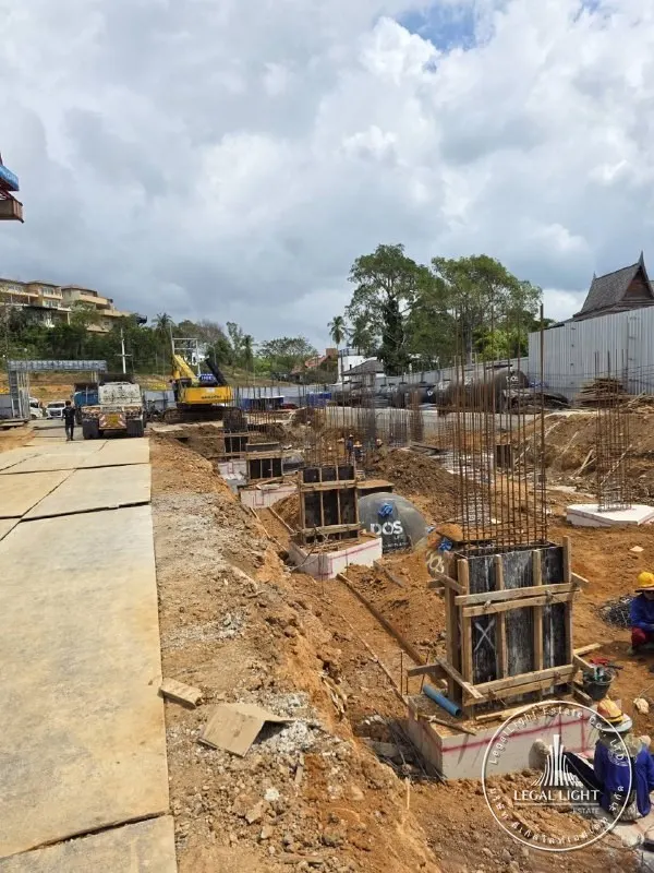 The Title Adora Rawai construction