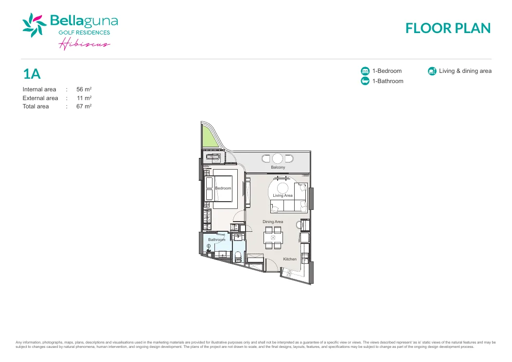 Bellaguna Golf Residences plan