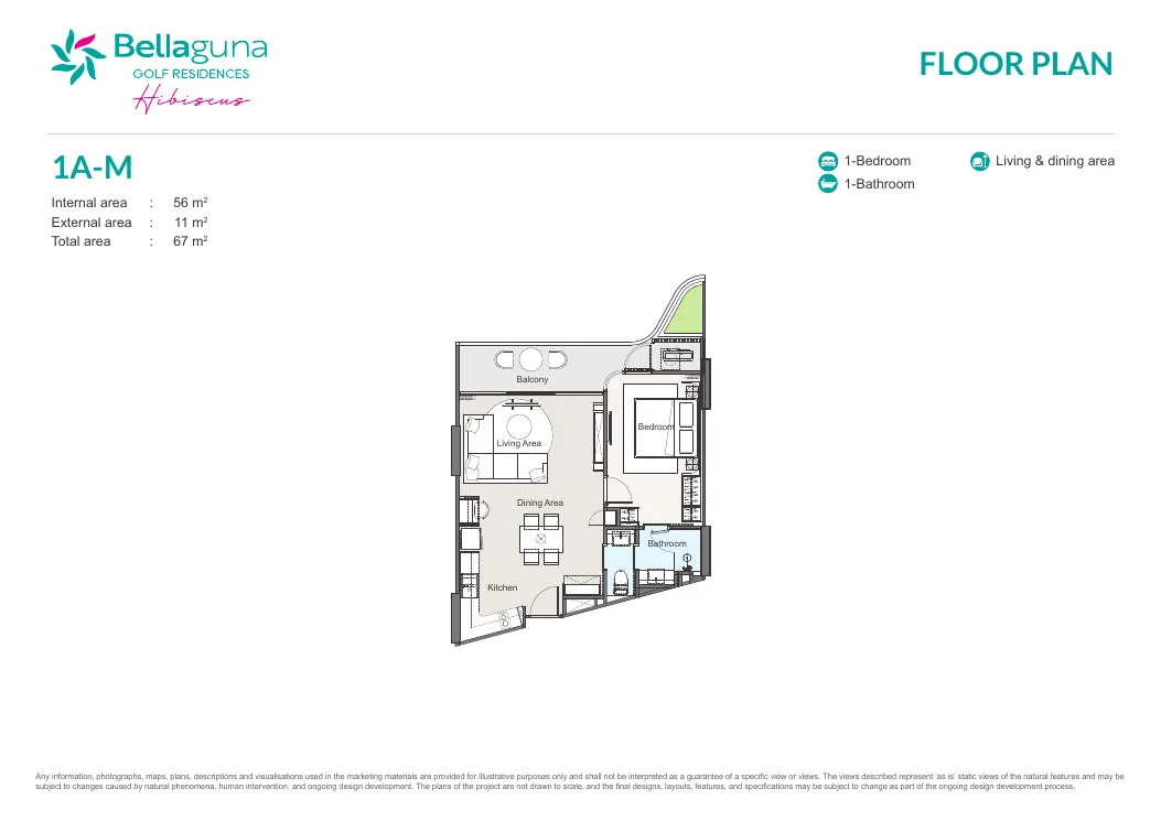Bellaguna Golf Residences plan