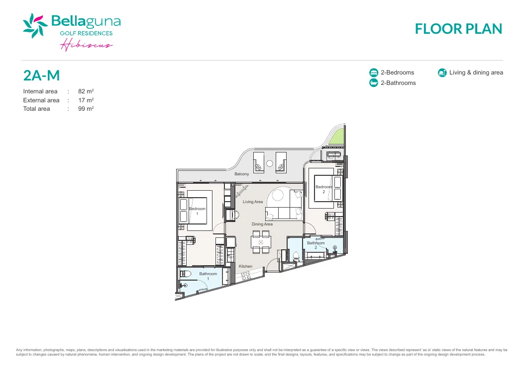 Bellaguna Golf Residences plan