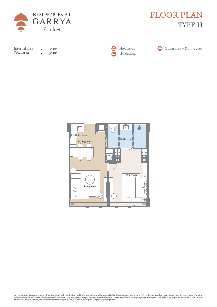 Residences at Garrya Phuket plan