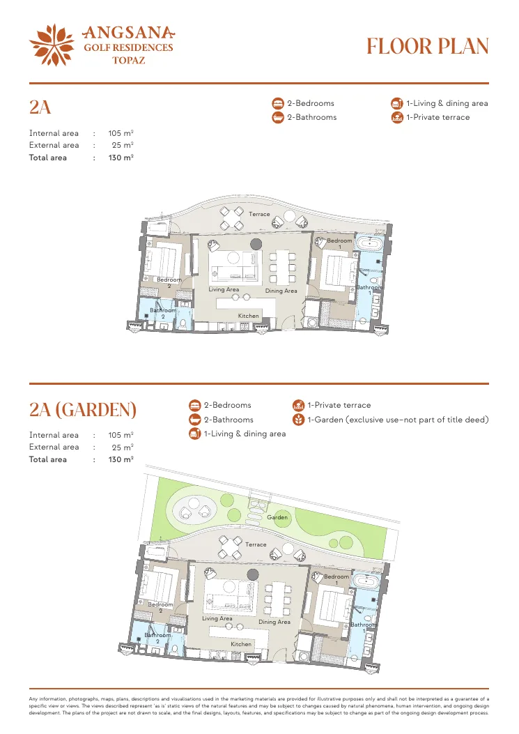 Angsana Golf Residences Topaz plan