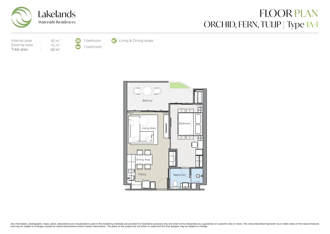Laguna Lakelands Waterside Residences plan
