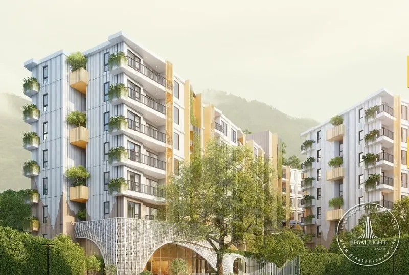 Apartment in bang tao near the beach and villa market